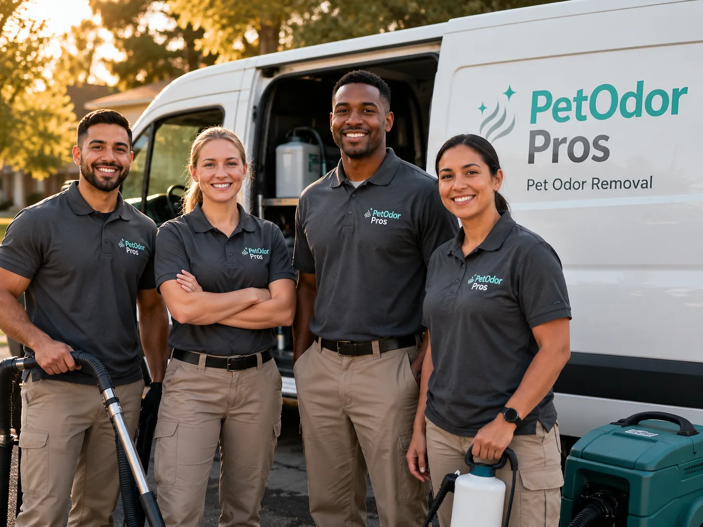 Pet Odor Removal team serving Leeds, MA
